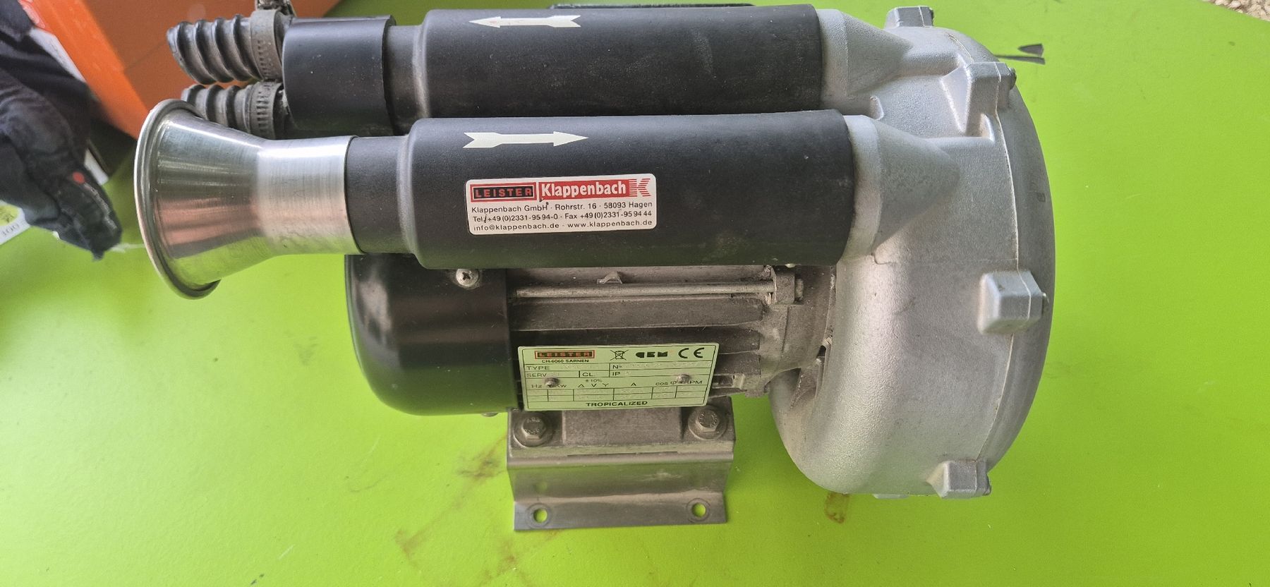 Alle Maschinen: turbine Leister – Gebraucht aus Berlens von ETE68