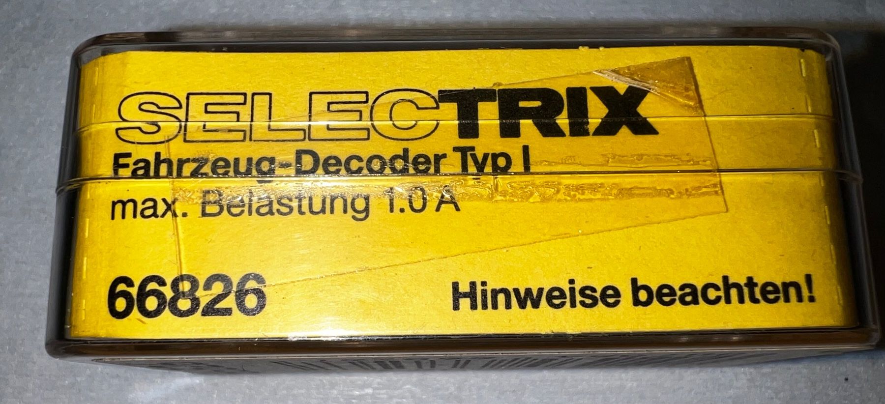 Trix Modelleisenbahnen: Minitrix, Selectrix Decoder Typ I (66826) – Neu und originalverpackt aus Basel von jonnyhaas 1