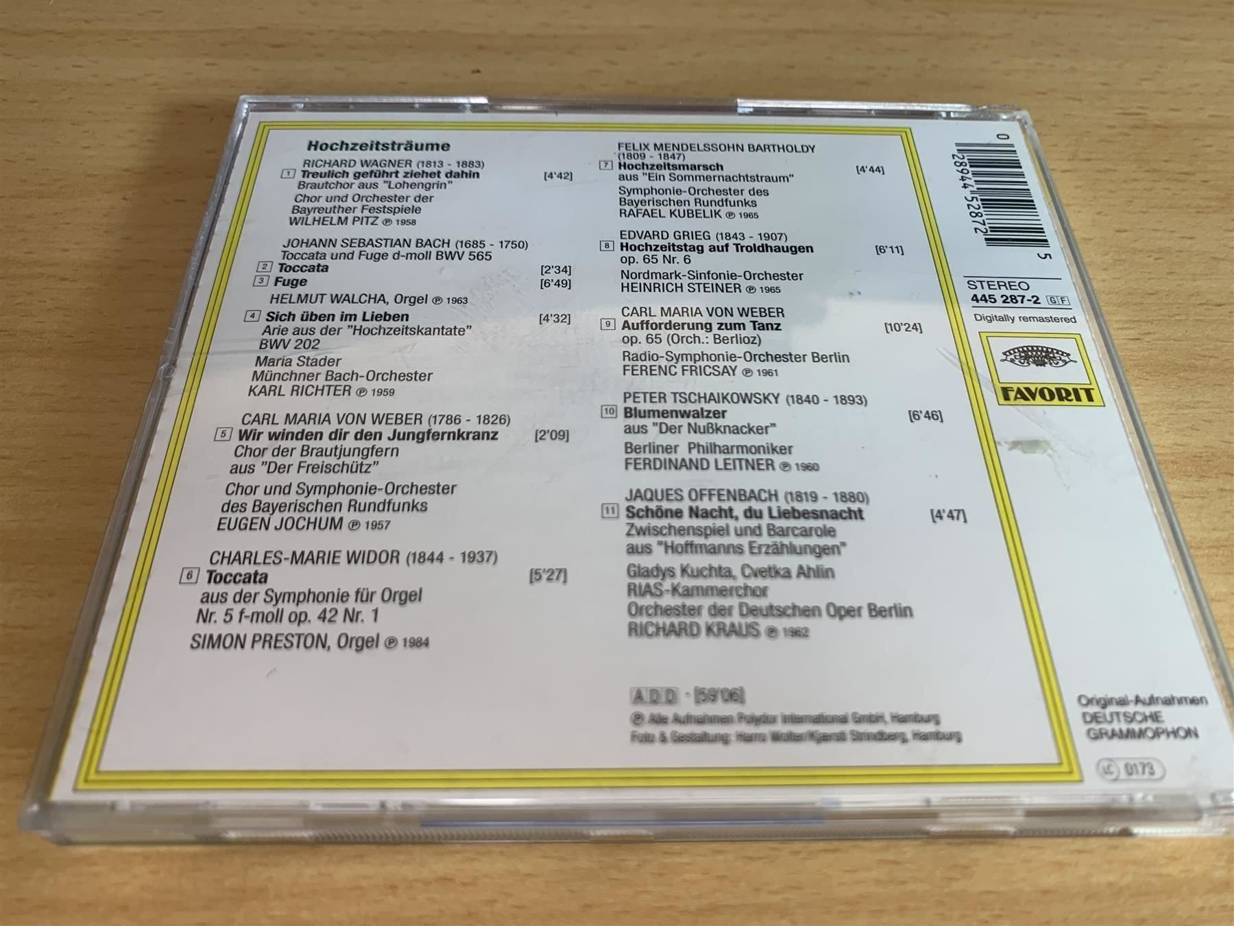 CD: Various – Hochzeitsträume – Usato da Rikon im Tösstal venduto da Alpenmutz 1