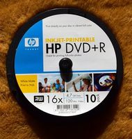 10 St. Neu HP DVD+R