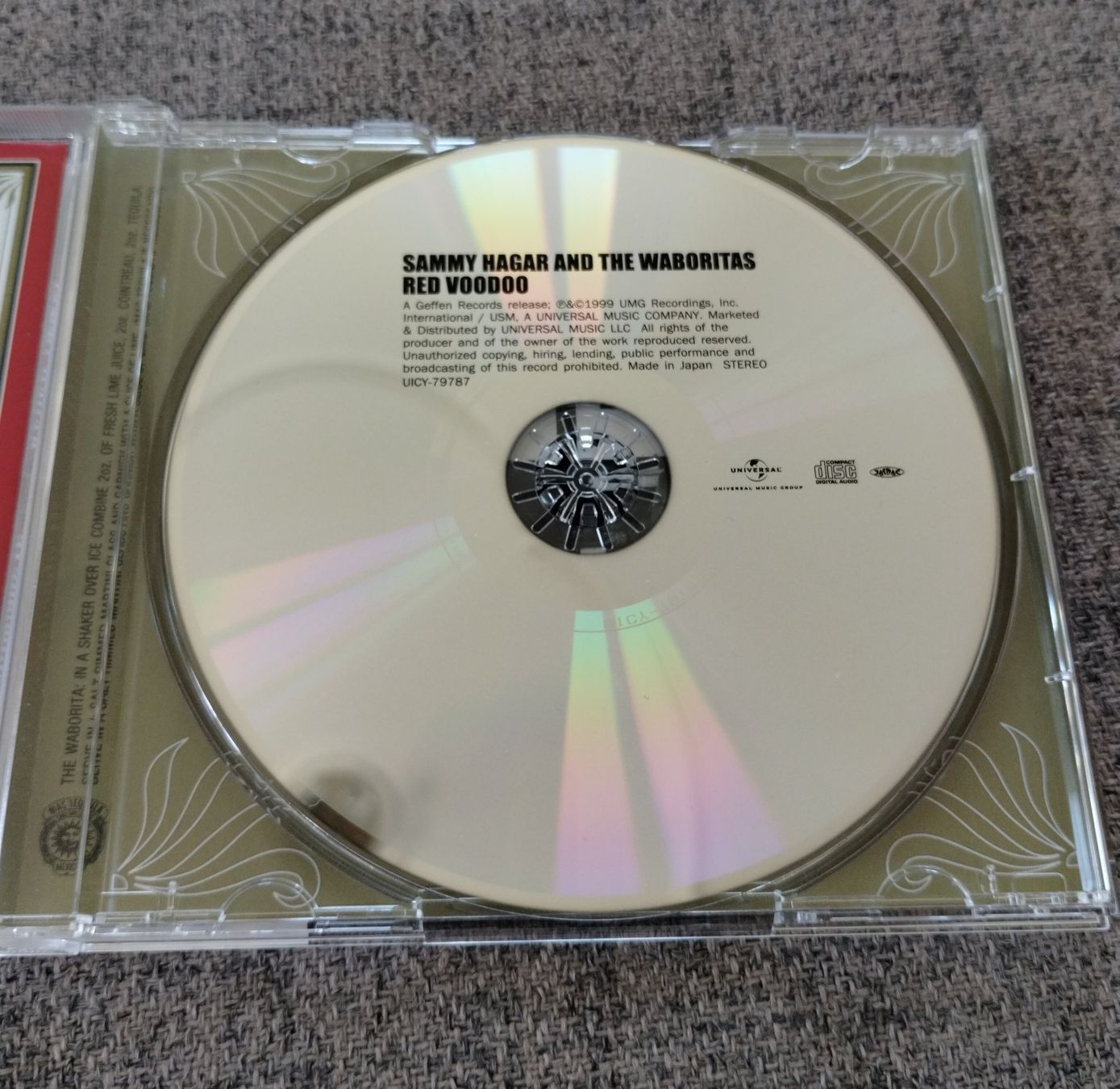 CD: Sammy Hagar and thé Waboritas " Red Voodoo" – Nuovo (secondo la descrizione) da Lausanne venduto da Martinucci 3