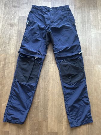 46 NORD Wanderhose Grösse 164 dunkelblau Zip-off