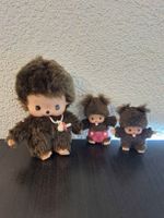 3x Monchhichi Figuren guter Zustand