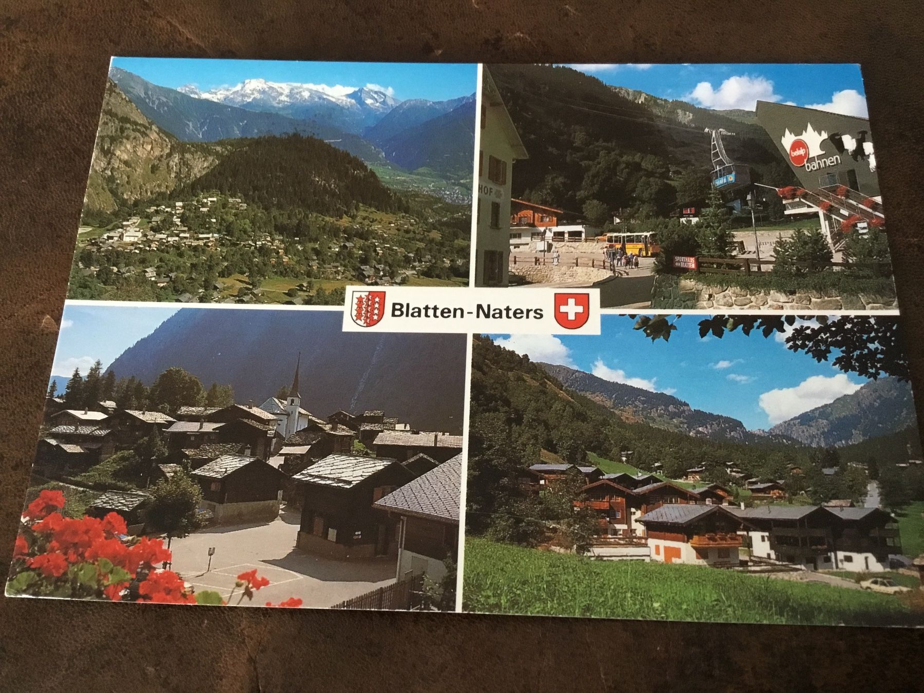 Cartoline postali: Blatten-Naters – Usato da Kerzers venduto da Georges3210