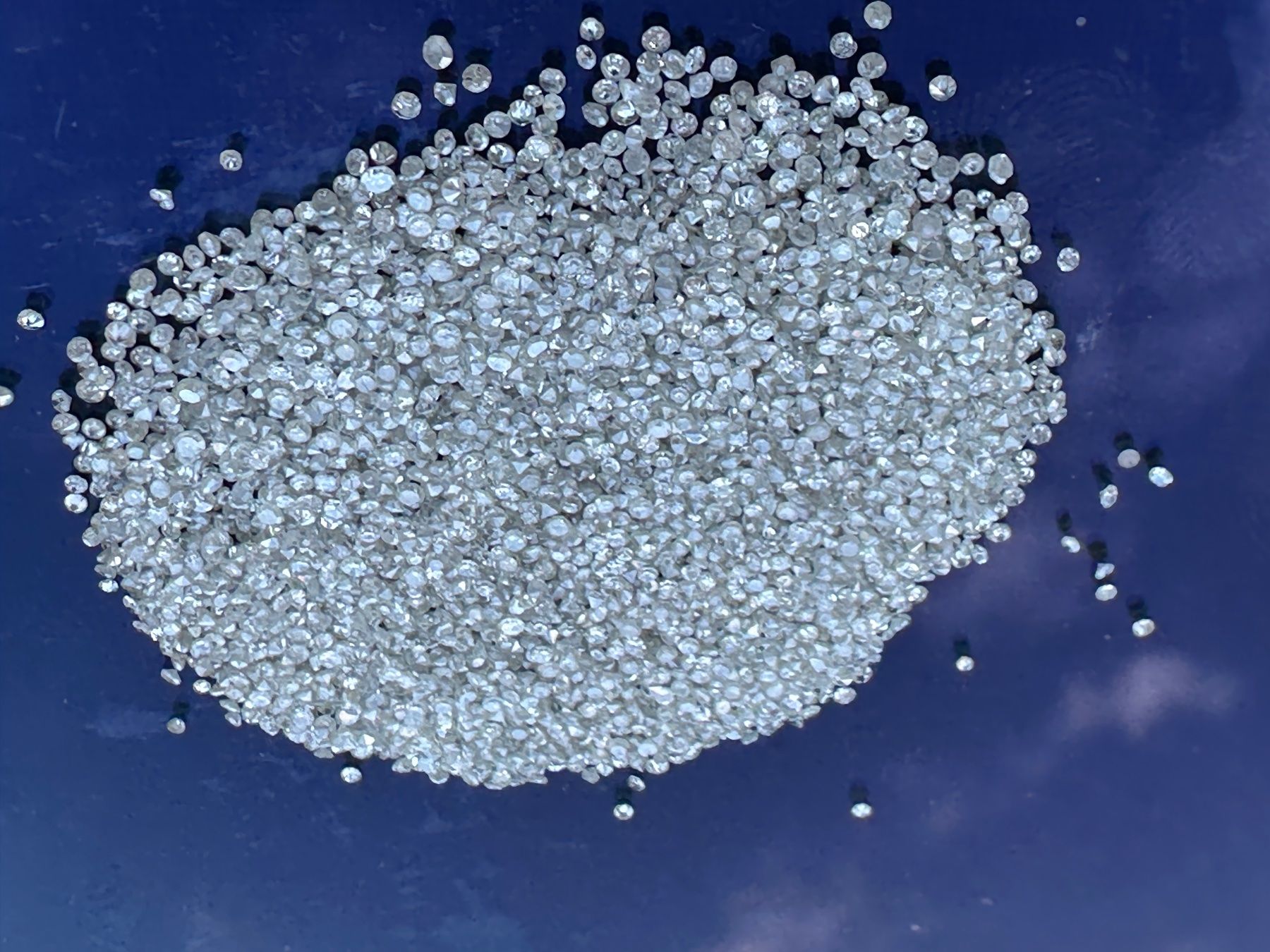 Pietre preziose: 100 St. Single-Cut Diamant-Pointer echte Naturdiamant 1 mm – Nuovo (secondo la descrizione) da Langenthal venduto da Seelenfreunde 3