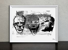 Rammstein Sehnsucht Urban Pop Art Bild