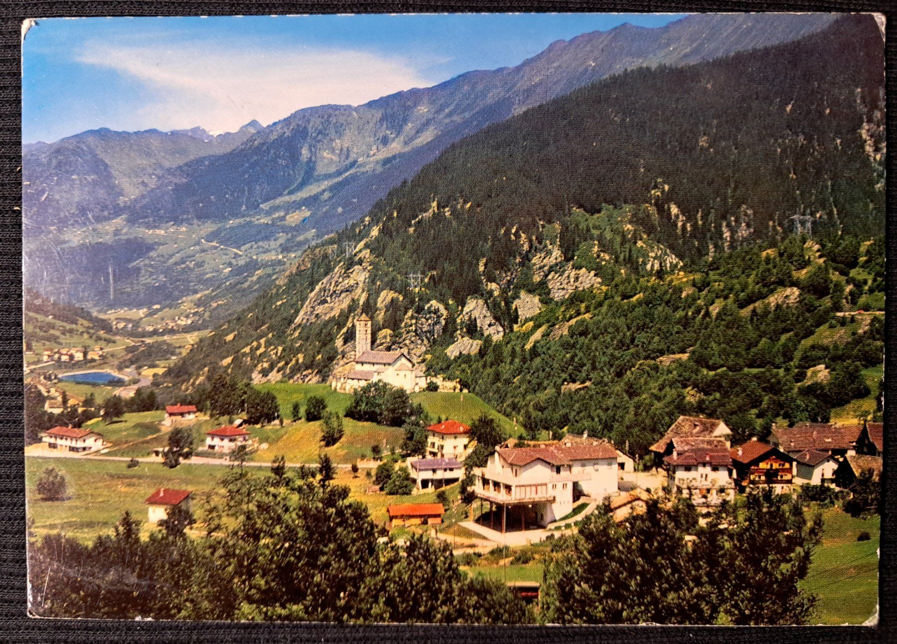 Ansichtskarten: PRATO LEVENTINA 1973 – Gebraucht aus Ponto Valentino von giorgia06