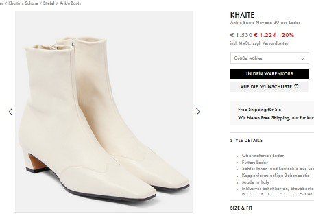 Khaite Scarpe da donna: KHAITE Stiefeletten / bottines  .38 – Usato da Collonges venduto da Allegree 3