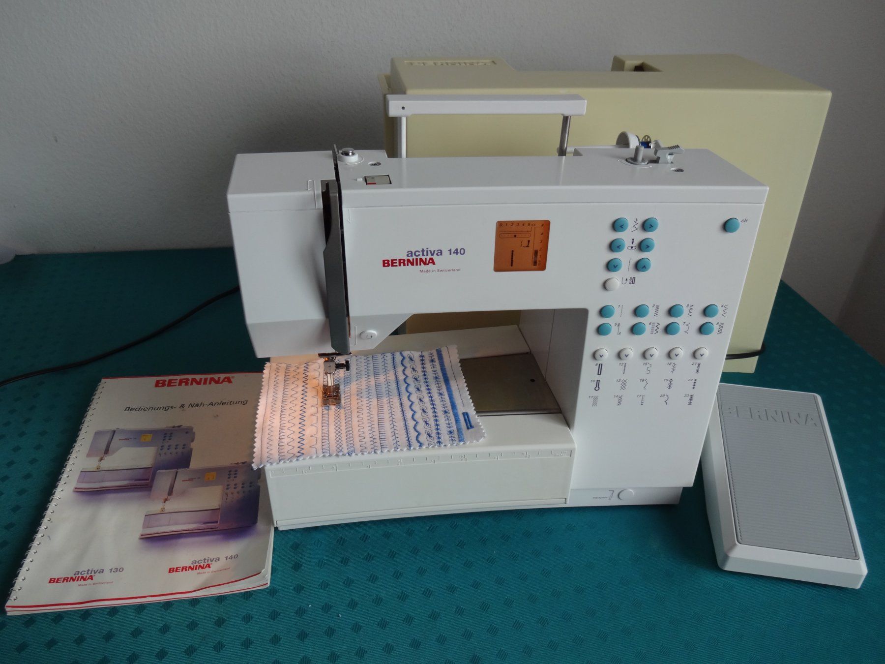 Bernina Macchine da cucire: *BERNINA activa 140* Revidiert – Usato da Frauenfeld venduto da Reyy58