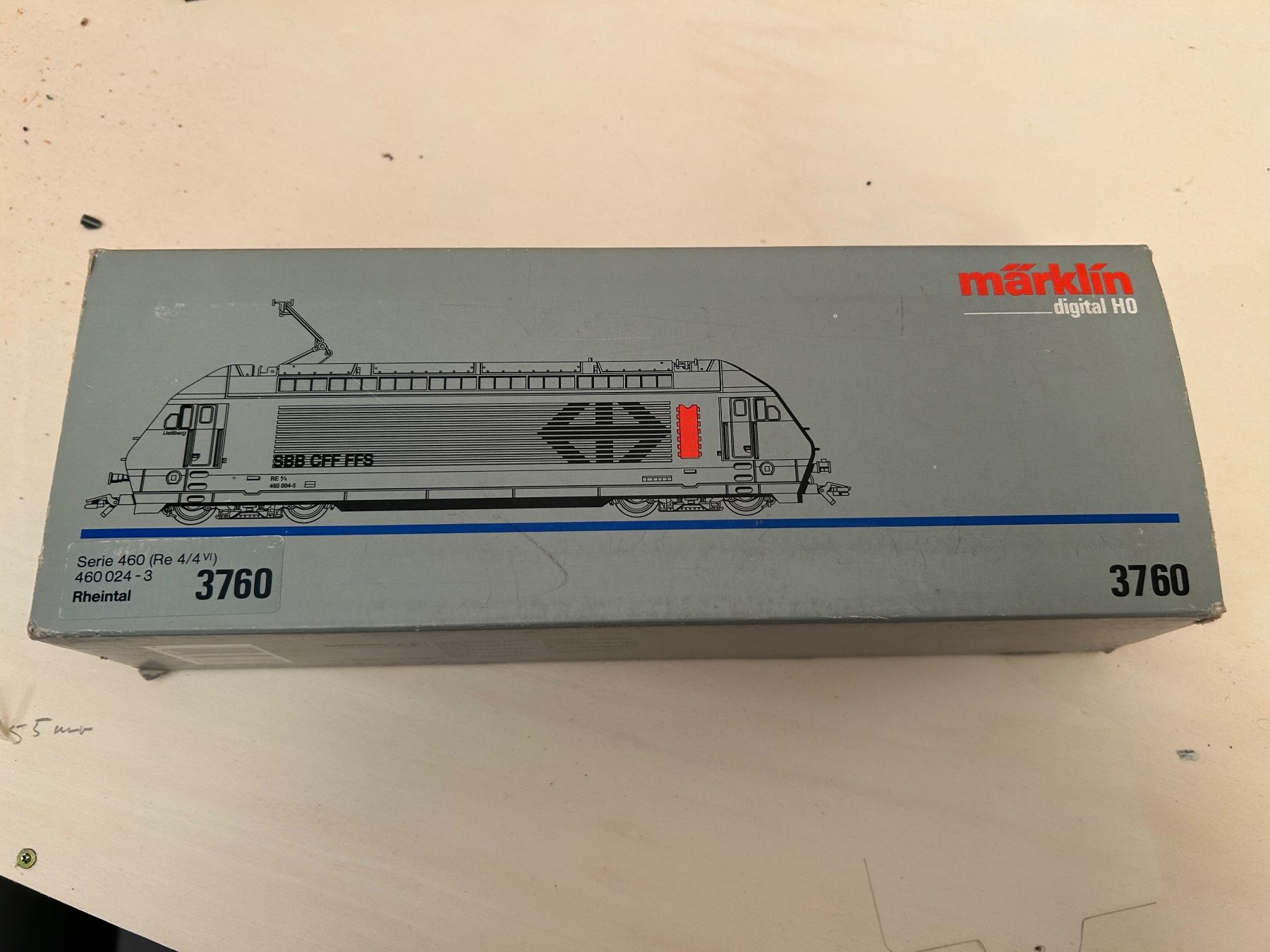 Märklin Modellini di ferrovie: SBB Re 460 024 "Rheintal" Märklin 3760 – Usato da Aesch (Neftenbach) venduto da klaibovski 4