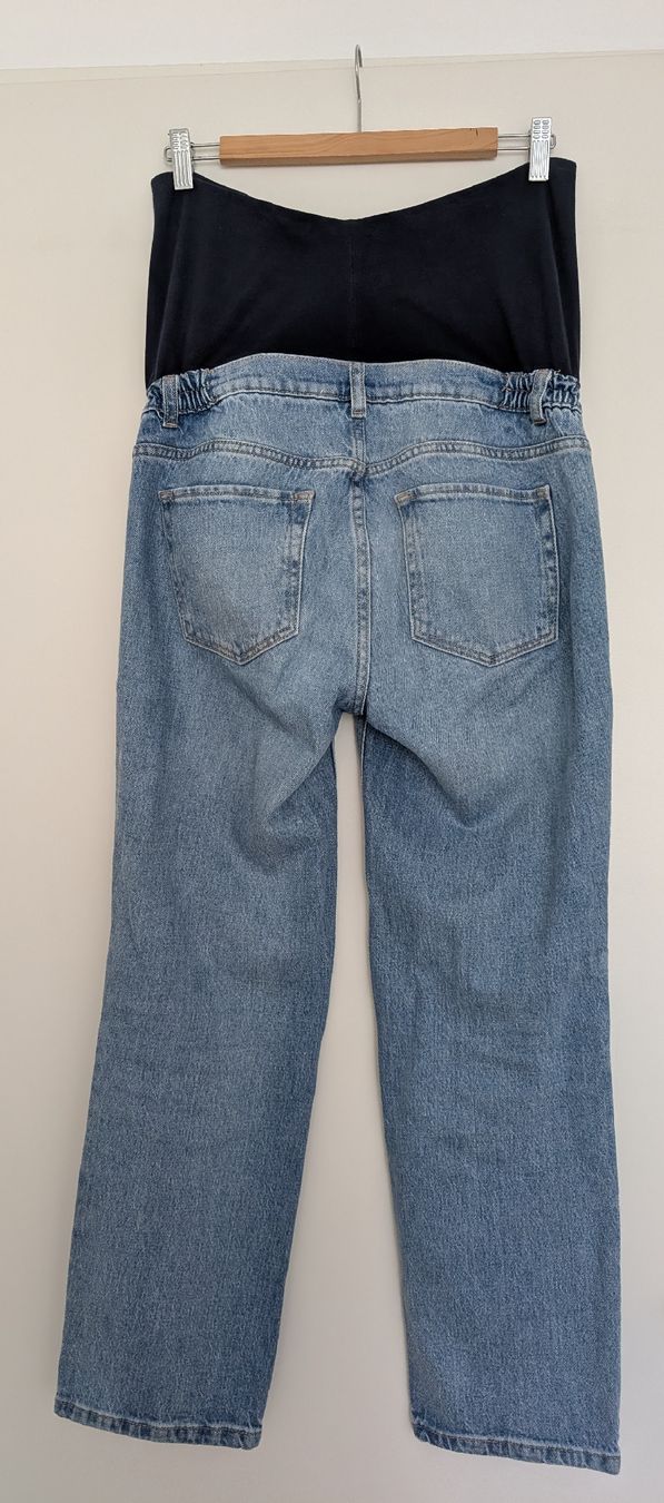 Mango Jeans: Jeans de grossesse coupe droite marque Mango taille 36 – Usato da Genève venduto da bla_s65t 1