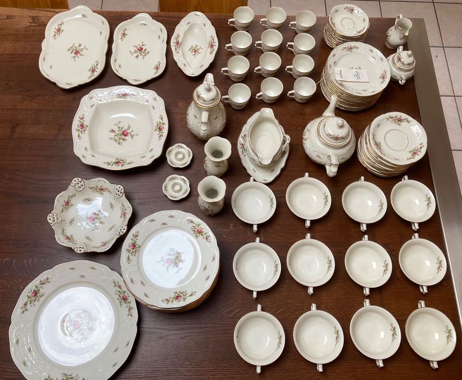 Neuwertiges Rosenthal Classic Rose Collection Geschirrset | Kaufen auf ...
