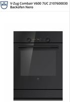 V-Zug Combair V600 7UC 2107600030 Backofen Nero  76 x 55,cm