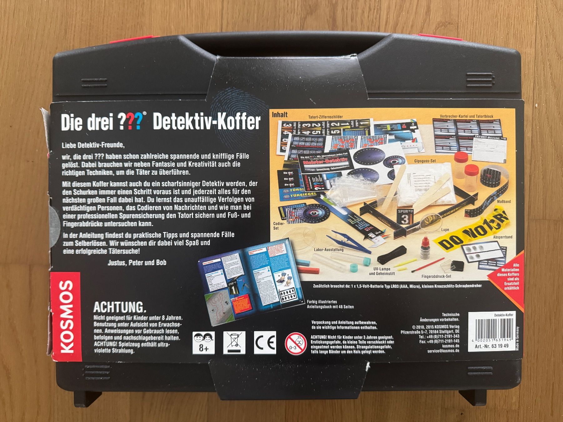 Kosmos Spiele: Die drei ??? –  Detektiv-Koffer – Gebraucht aus Sursee von k12g223 1