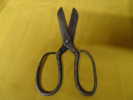 antike handgeschmiedete Schere ca.  um 1850
