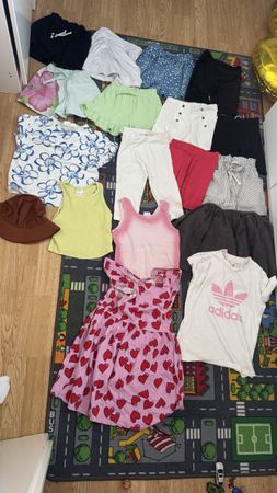 Kleiderpaket Mädchen Sommerkleider 122 -128 gr Zara H&M C&A