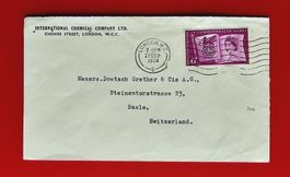 ENGLAND QUEEN CHEMICAL COMPANY DOETSCH GRETHER BASEL 1958