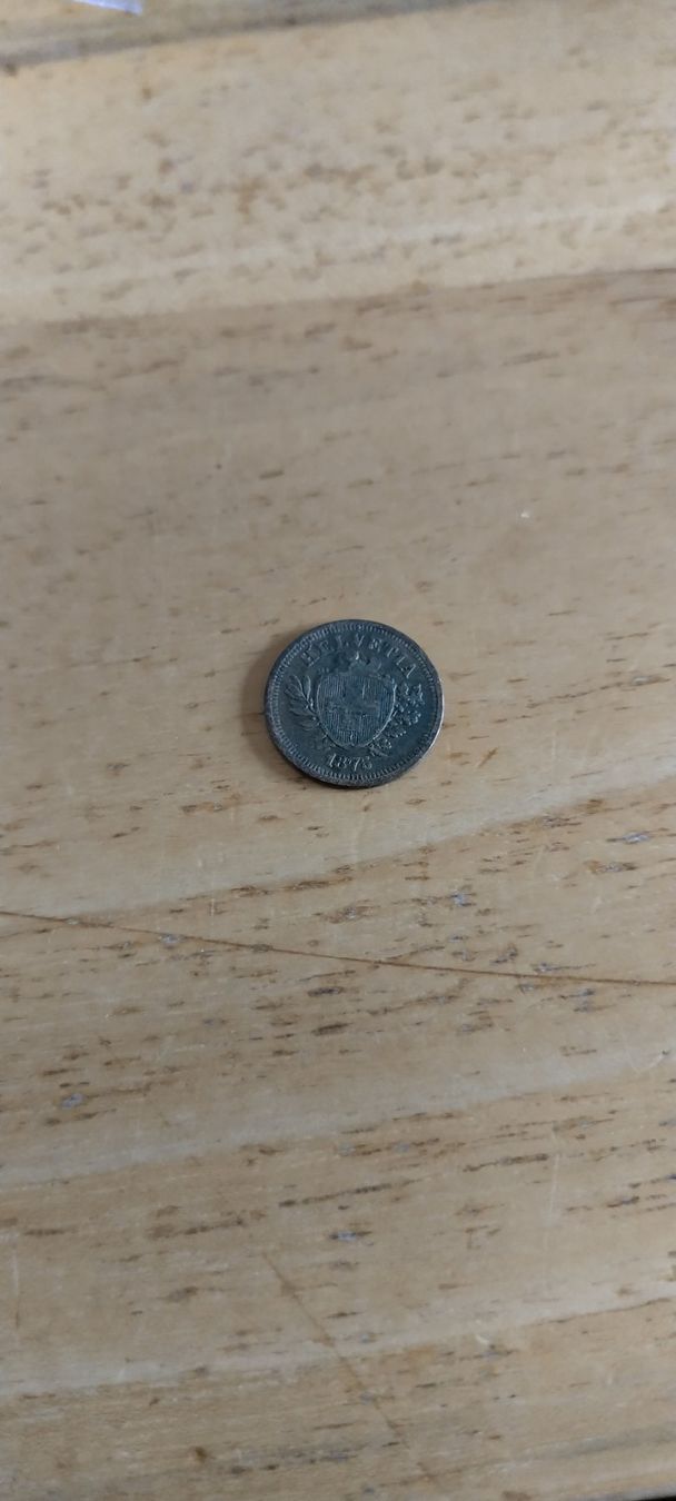 Alle Münzen: 1 Rp. 1875 – Gebraucht aus Rothrist von Sheriff94 1