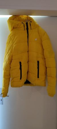 Superdry Winterjacke Puffer Steppjacke Gelb Gr. 2XL Herren