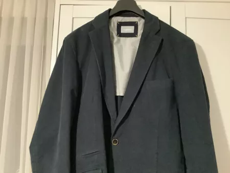 Herren Sakko, Velours /Gr. 54