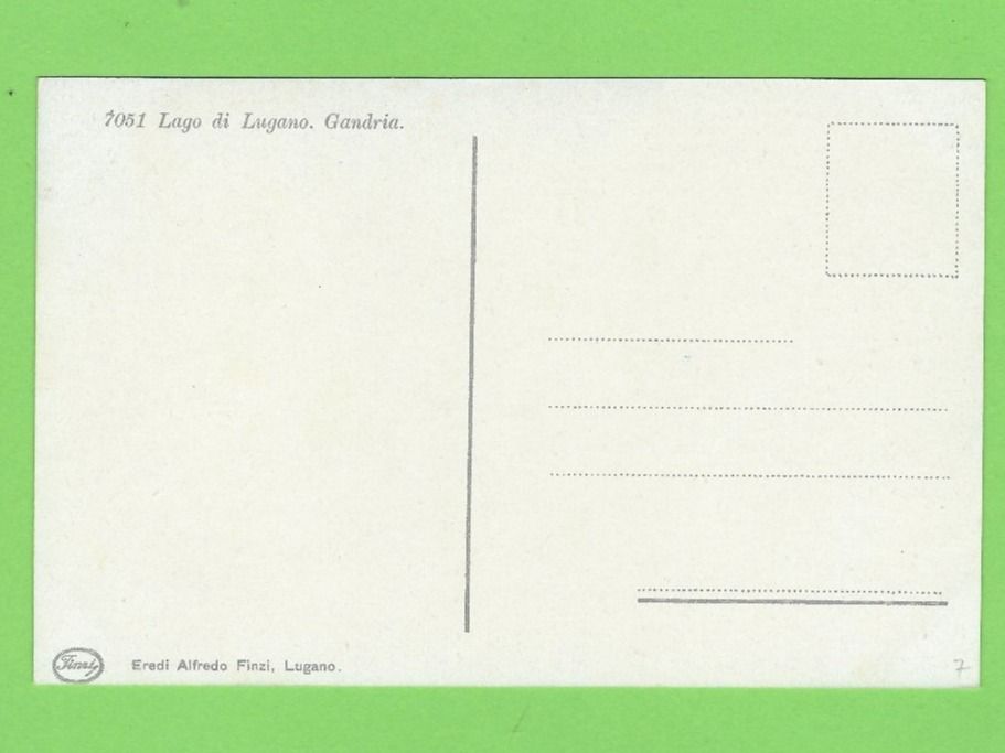 Cartoline postali: Gandria, Lago di Lugano – Nuovo (secondo la descrizione) da Zürich venduto da t24_de 1