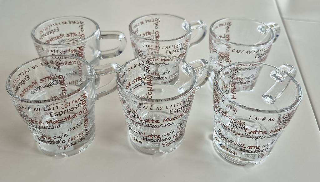 Tazze: 6 Espresso-Tassen Leonardo, Kaffeetassen – Usato da Ennetbaden venduto da dom_5nlb