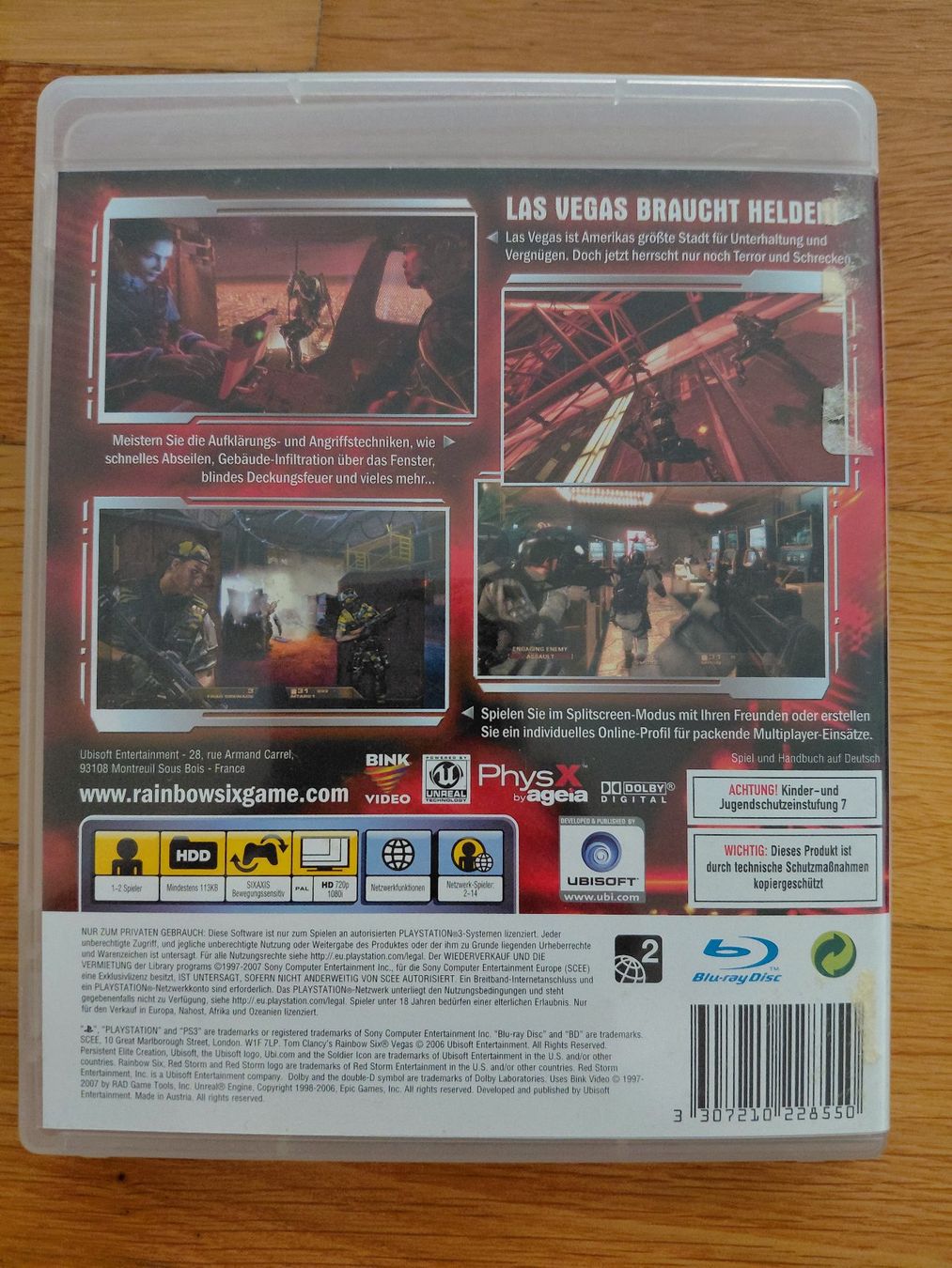 Sony Spiele: Tom Clancy's Rainbow Six Vegas PS3 – Gebraucht aus Oberwil BL von kah_s55q 3