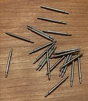 20 Stk. Uhren Federsteg Dia 1.8 Bandanstoss 22mm