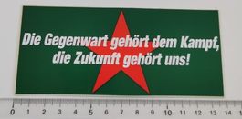 Die Zukunft gehört uns!  (Aufkleber, PVC)