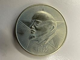 Medaille 60. Jahrestag der grossen soz. Oktoberrevolution