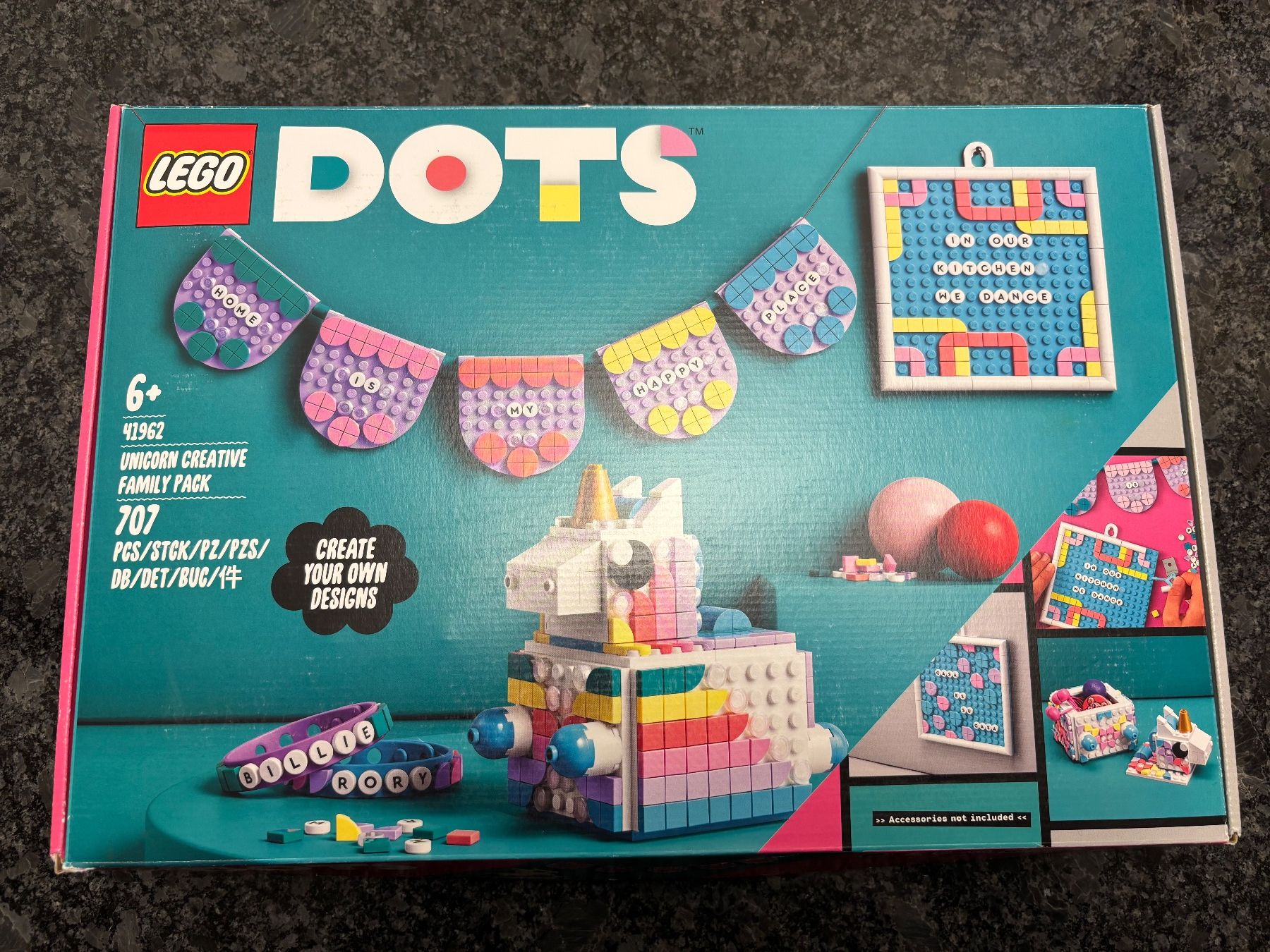 Lego Baukästen: LEGO DOTS Einhorn Kreativ-Set mit Originalverpackung – Gebraucht aus Sulz AG von FantasyHouse