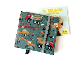 Hülle für 10 Pixi Bücher Pixibuchhülle dunkelgrün neu