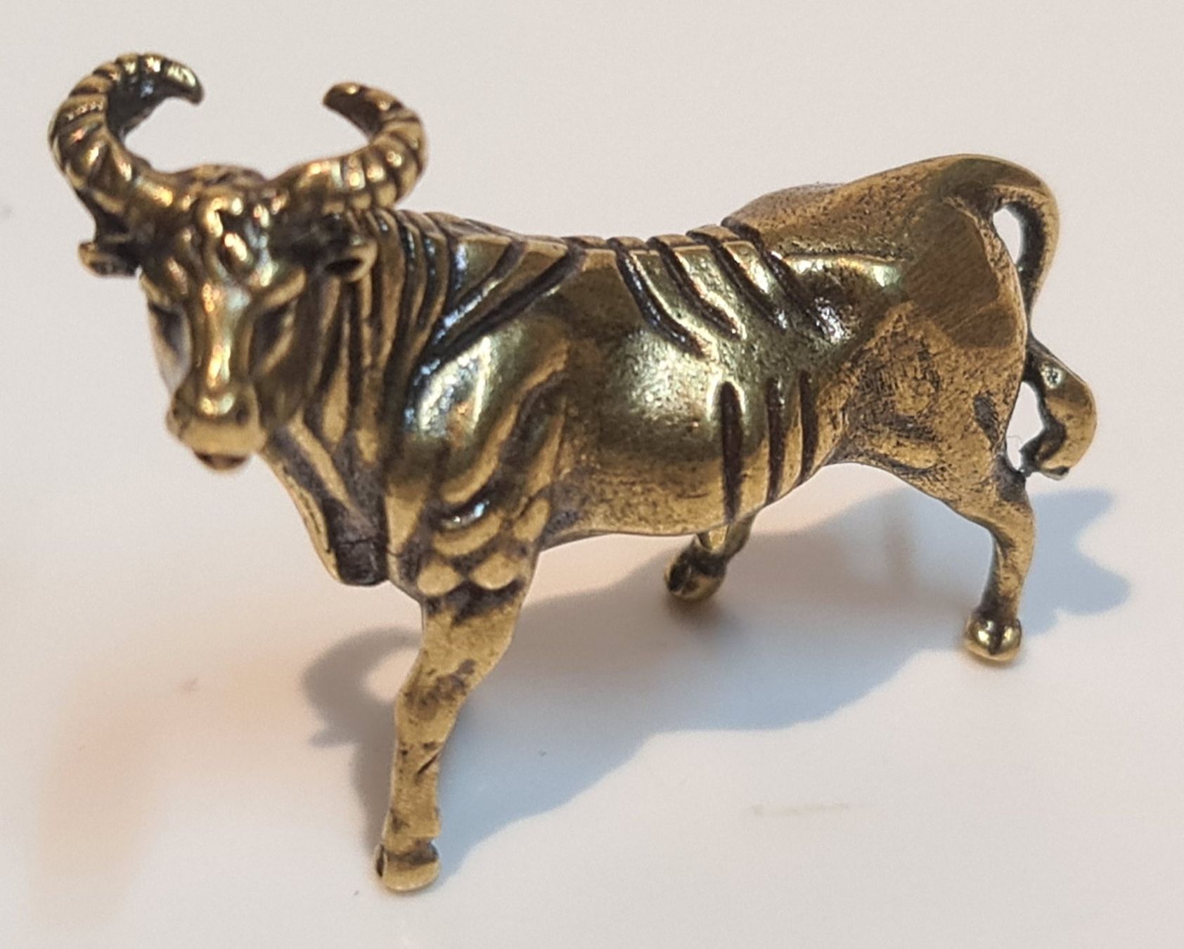 Sculture & Statue: Retro Messing Stier Skulptur – Nuovo (secondo la descrizione) da Uerkheim venduto da Kaufoption 4