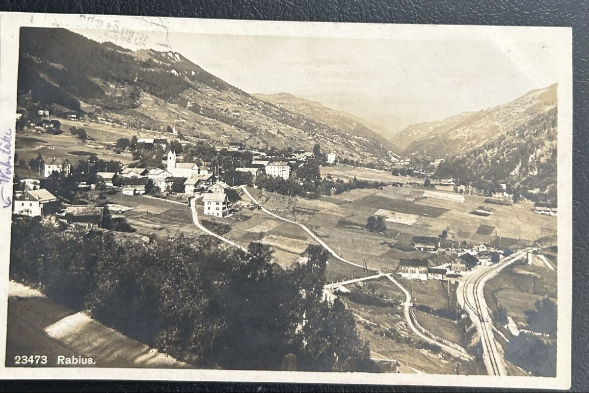 Ansichtskarten: Fotokarte Rabius  – Gebraucht aus Horw von Tellbub