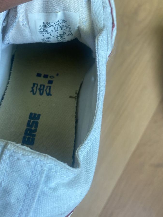 Converse Scarpe da uomo: Weisse Converse All Stars, Gr. 39 – Nuovo (secondo la descrizione) da Zürich venduto da epe_ggn6 3