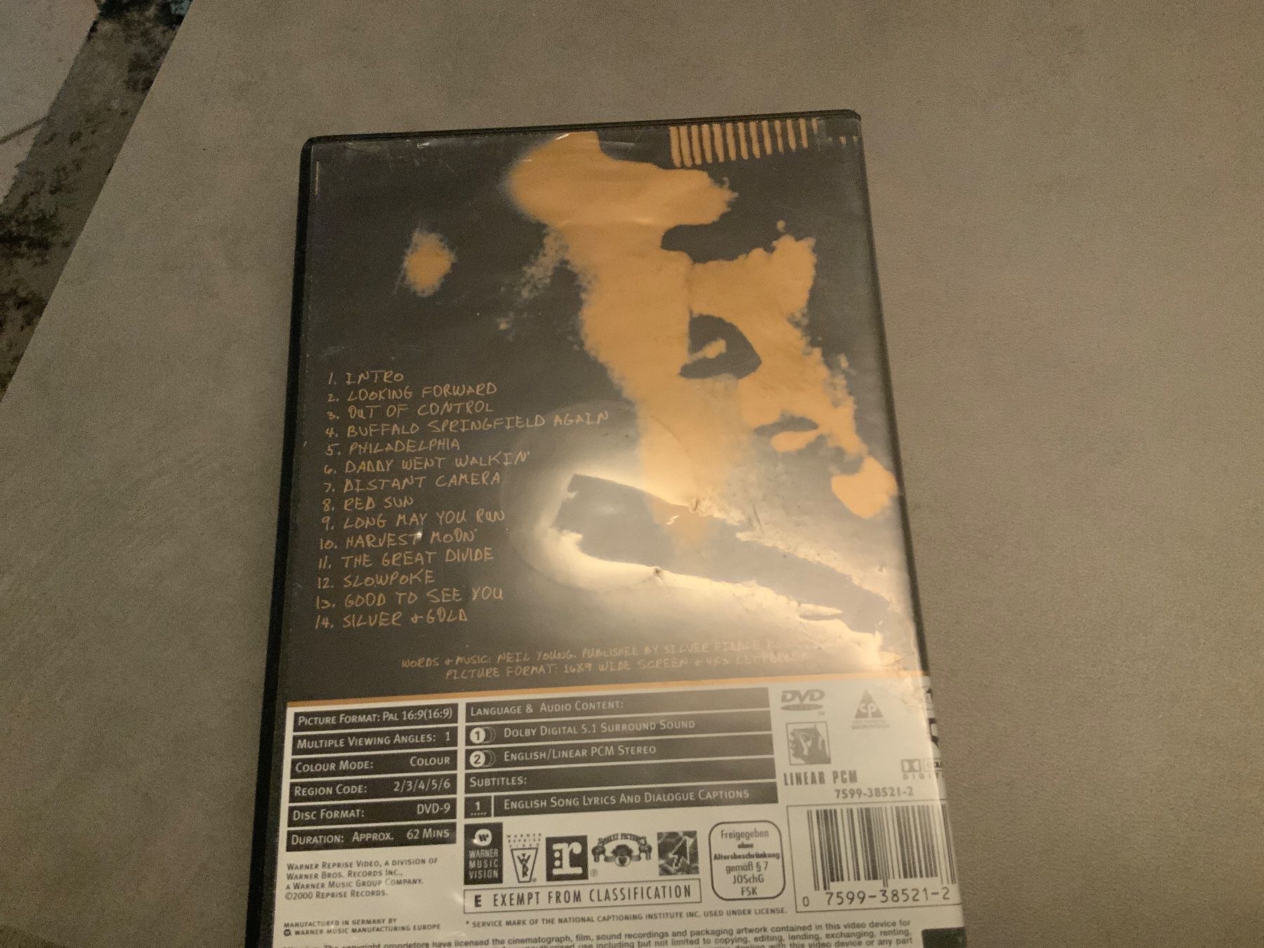Alle DVDs: Neil Young, Silver&Gold, DVD – Gebraucht aus Uster von Macita56 1