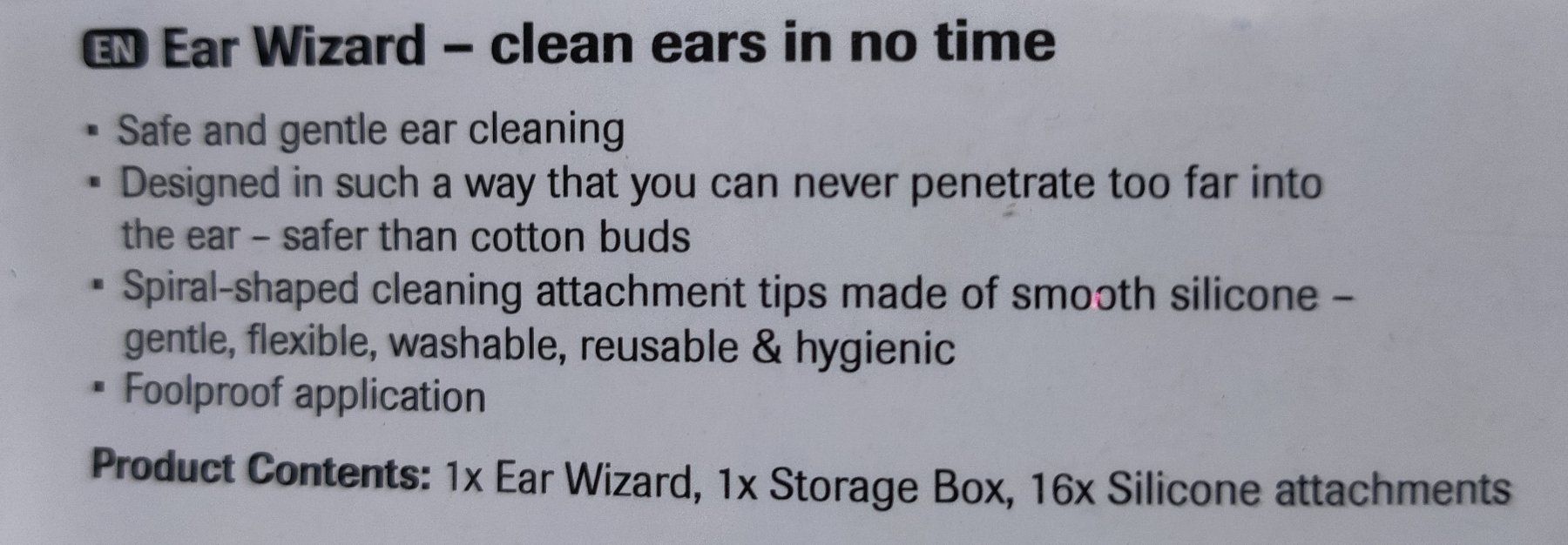 Cura del viso: Ear Wizard Ohrenreiniger – Nuovo e nell'imballaggio originale da Rothrist venduto da GIWALD 2