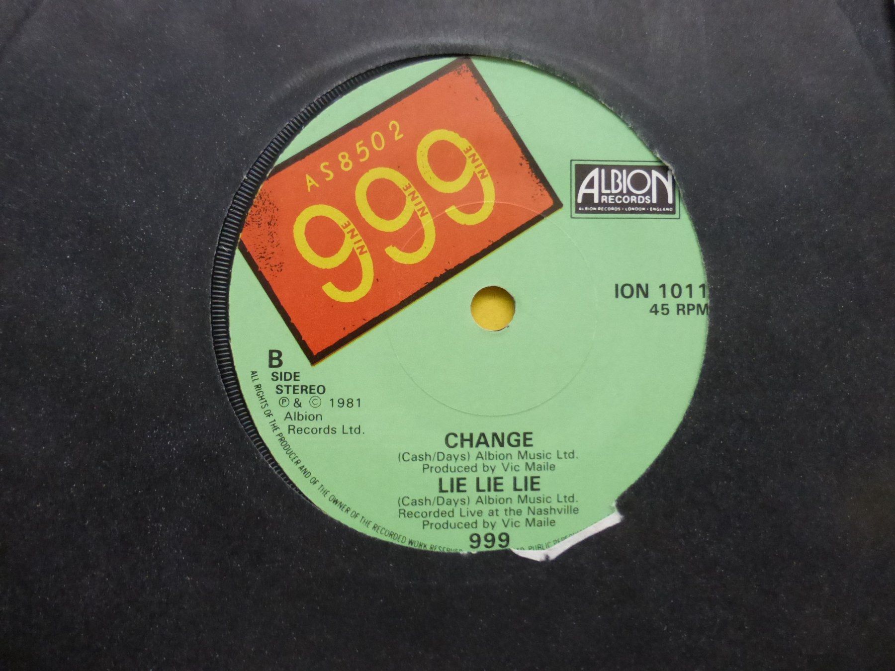 Schallplatten: 999 – Obsessed – Gebraucht aus Zürich von Swiss57 1