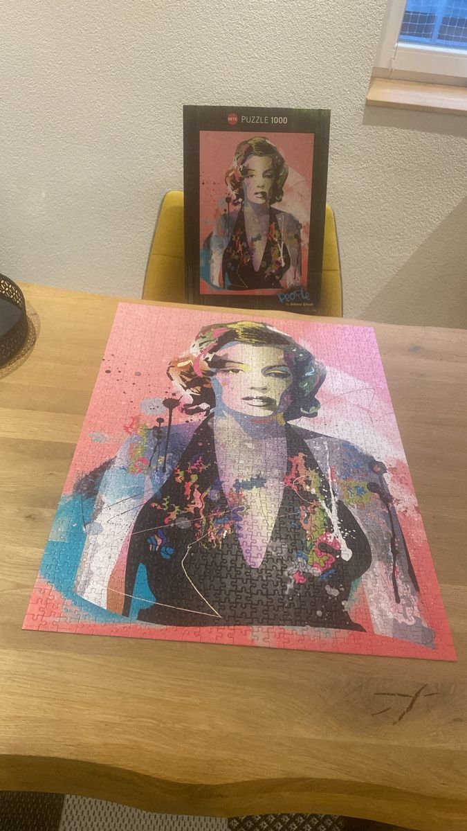 Heye Puzzle: Puzzle 1000 Teile Marilyn Monroe – Usato da Laupersdorf venduto da eliza23