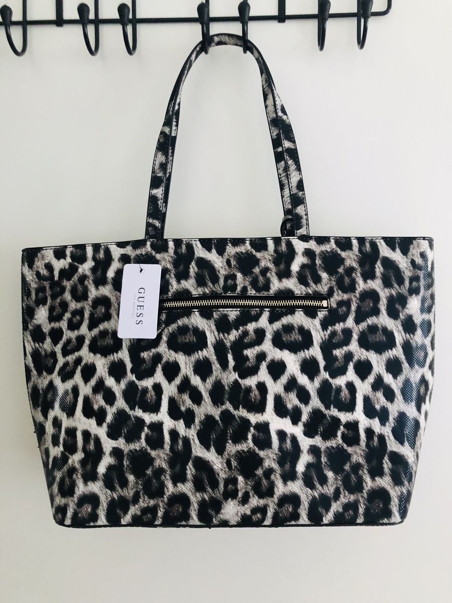 Guess Borse da donna: Guess Shopper Tasche Leo-Optik – Nuovo e nell'imballaggio originale da St. Gallen venduto da Allegra_blue 1