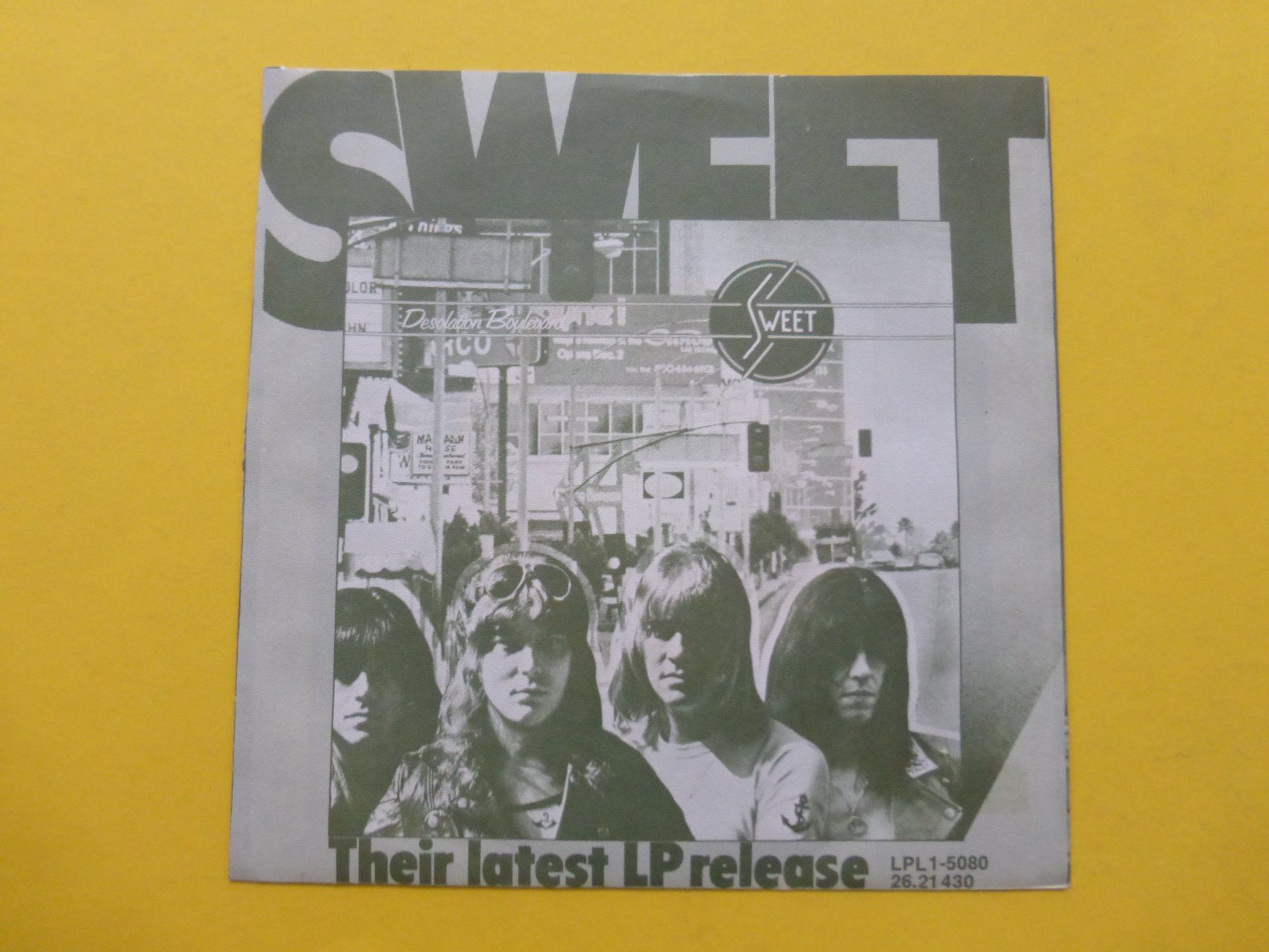 Dischi in vinile: Sweet – Fox On The Run – Usato da Zürich venduto da Swiss57 1