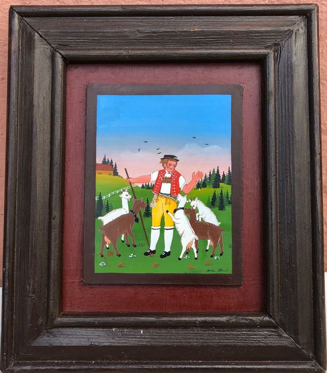 Anna Staub (1942) Orig. Gemälde Kaufen auf Ricardo