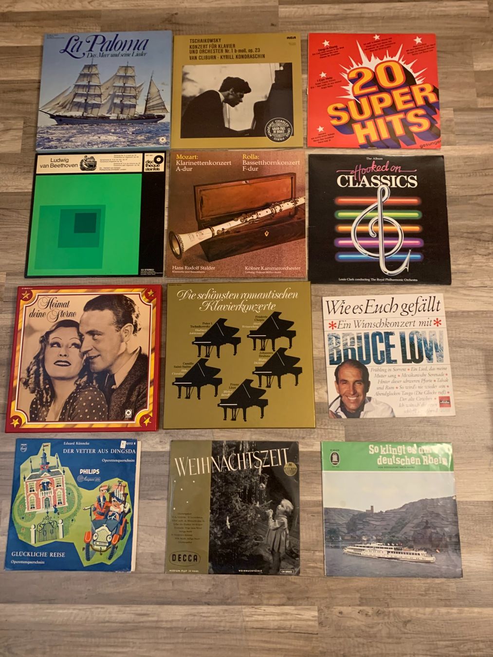 Dischi in vinile: Schallplatten-Sammlung Diverse Interpreten und Genres – Usato da Felben-Wellhausen venduto da Bruno8500