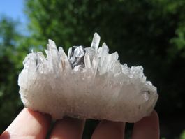 Bergkristall Stufe mit Galena