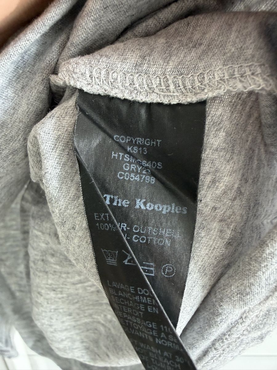 Kooples T-shirt: The Kooples T-Shirt, Grau, Grösse M – Usato da Winterthur venduto da marisole4 3