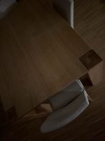 Esstisch Set Holz mit vier Stühlen guter Zustand