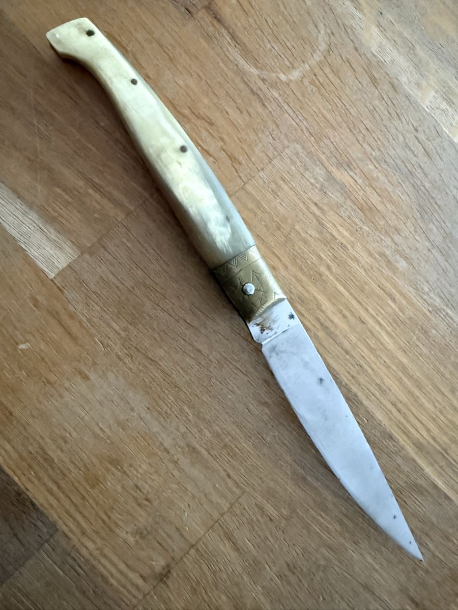 Coltelli tascabile: Antikes Sardinisches Taschenmesser Sackmesser  – Usato da Goldach venduto da Messerguru 4