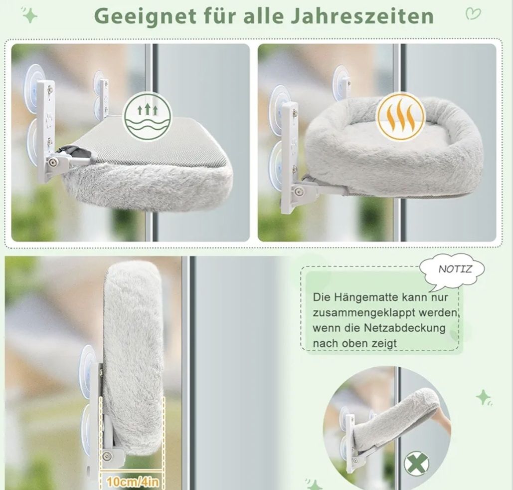 Cucce & Letti: Katzen Fensterliege – Usato da Flumserberg Bergheim venduto da puka01 2