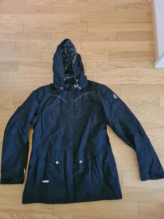 Regen Jacke ICEPEAK Grösse 40 Schwarz 