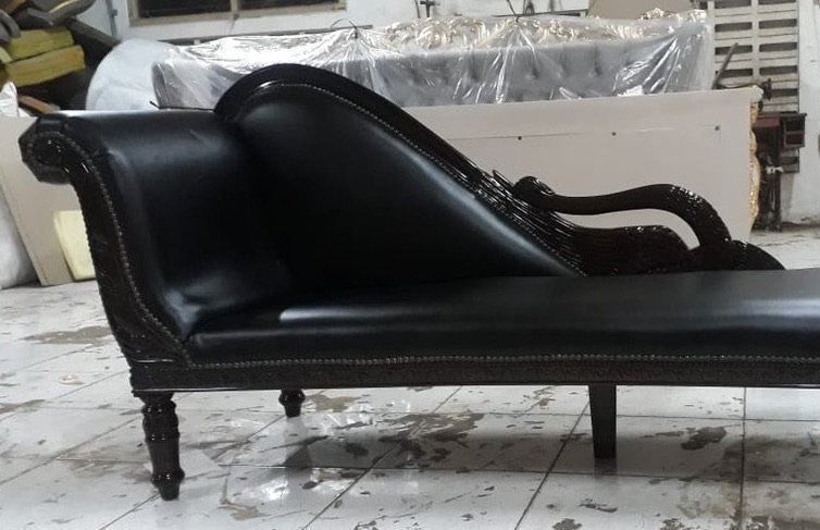 Divani: Sofa ECHT Leder Couch Ottomane Lounge Polstermöbel Sitzmöbel – Nuovo e nell'imballaggio originale da Daisendorf venduto da Wohn-Kult 2